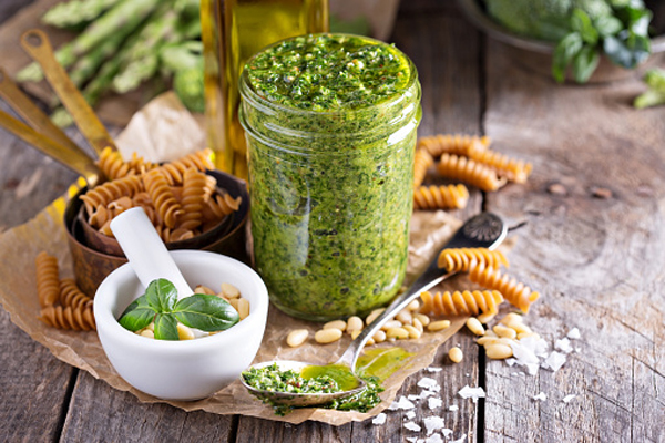 pesto fatto in casa