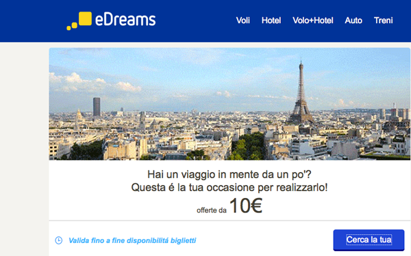 voli offerte Edreams