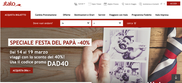 Italo offerte