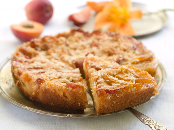 ricetta torta pesche
